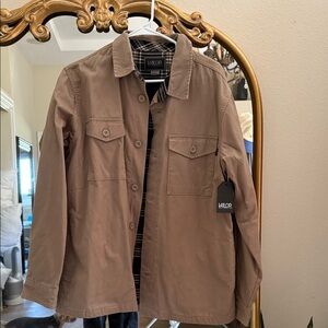 Valor Collective Tan Button-Up Jacket